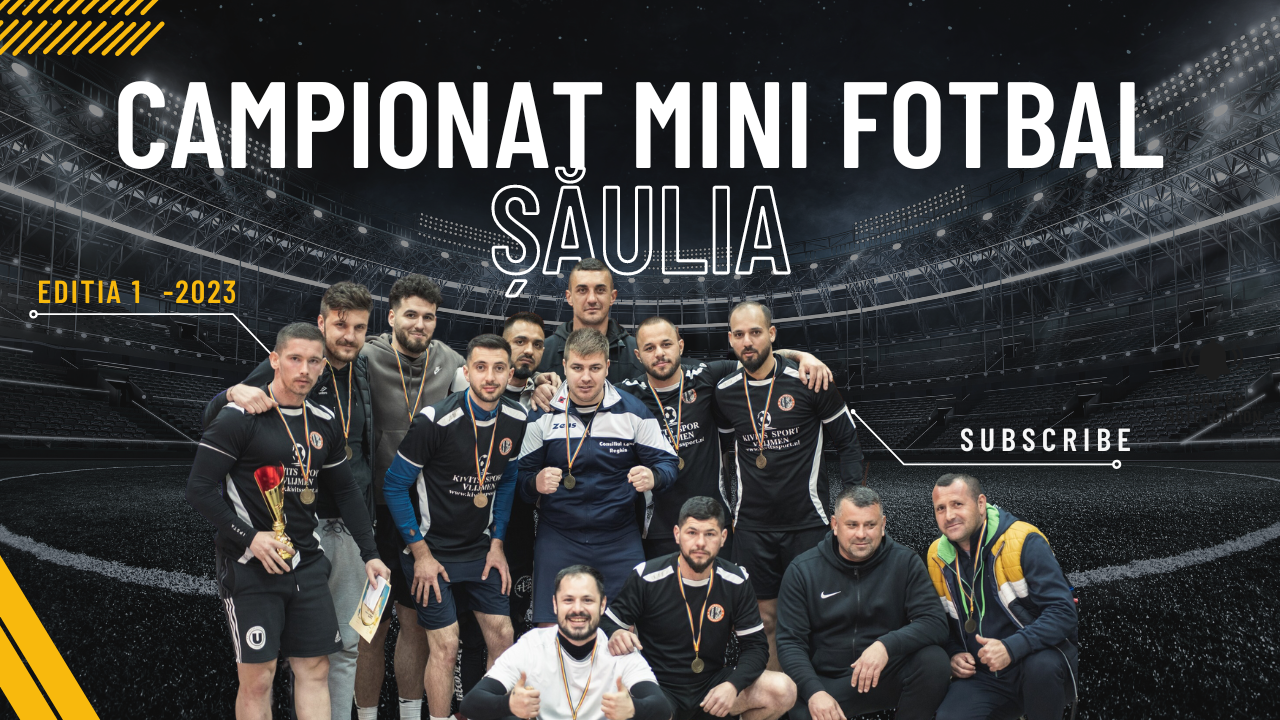 Campionat mini fotbal Saulia